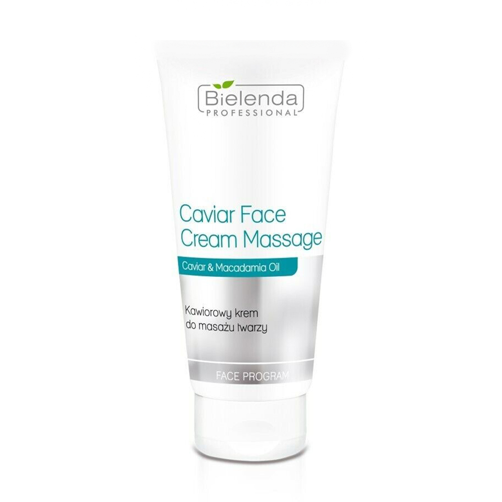 Масажний крем для обличчя Bielenda Professional Face Program Caviar Face Cream Massage з ікрою, 175 мл