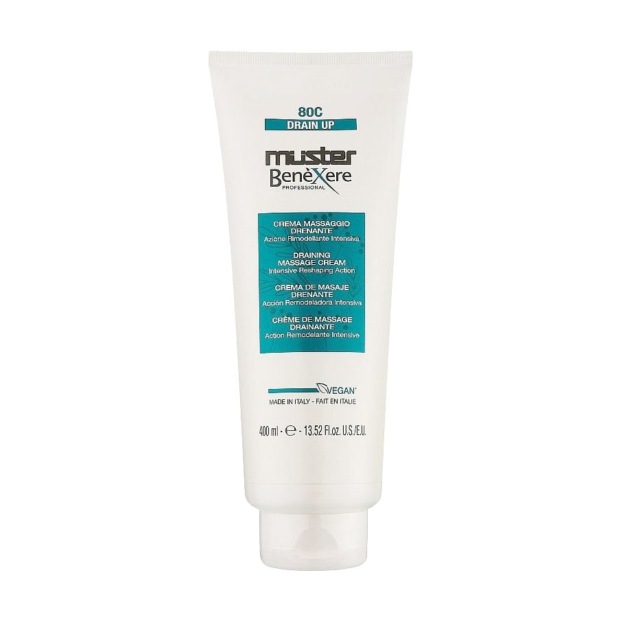 Масажний крем для тіла Muster Benexere Professional Drain Up 80C, 400 мл