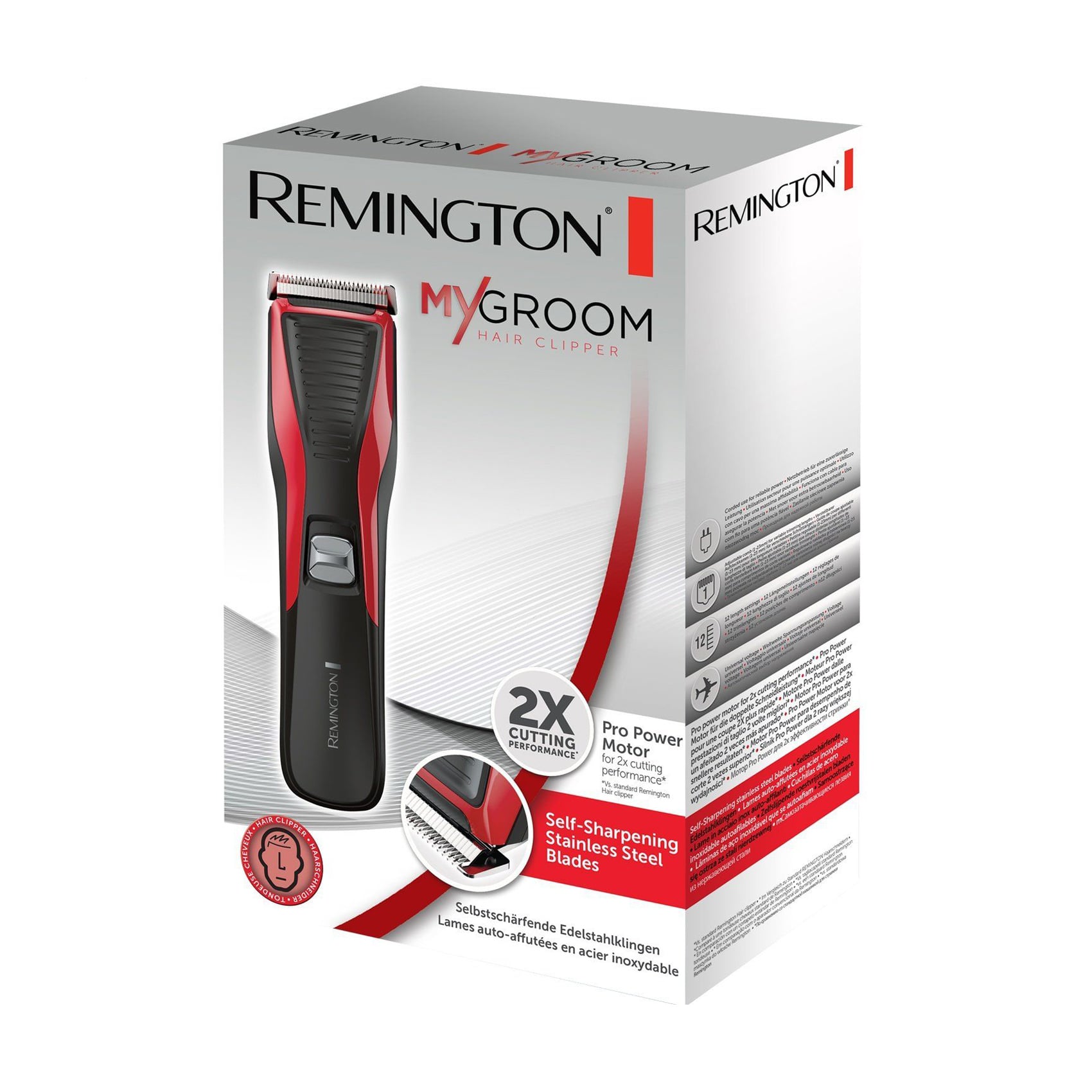 Машинка для стрижки Remington HC5100 Black/Red