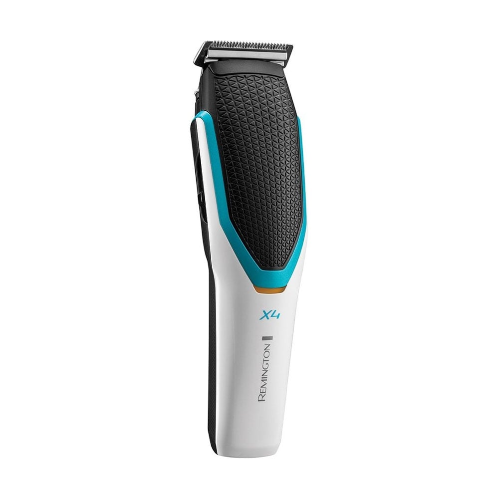 Машинка для стрижки Remington Power X Series X4 3 насадки, біло-чорна (HC4000)
