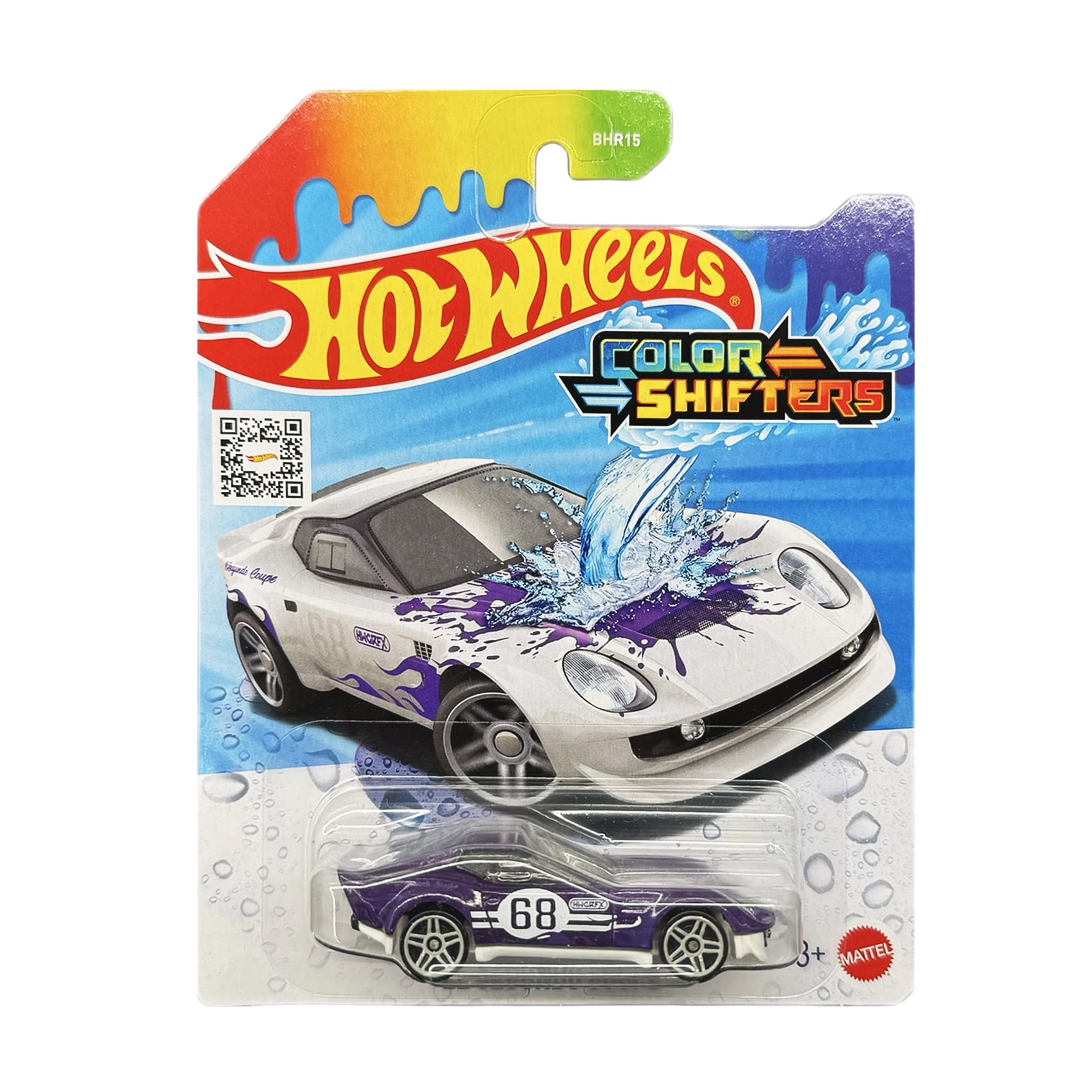 Машинка Hot Wheels El Segundo Coupe Зміни колір, фіолетовий, від 3 років (BHR15)