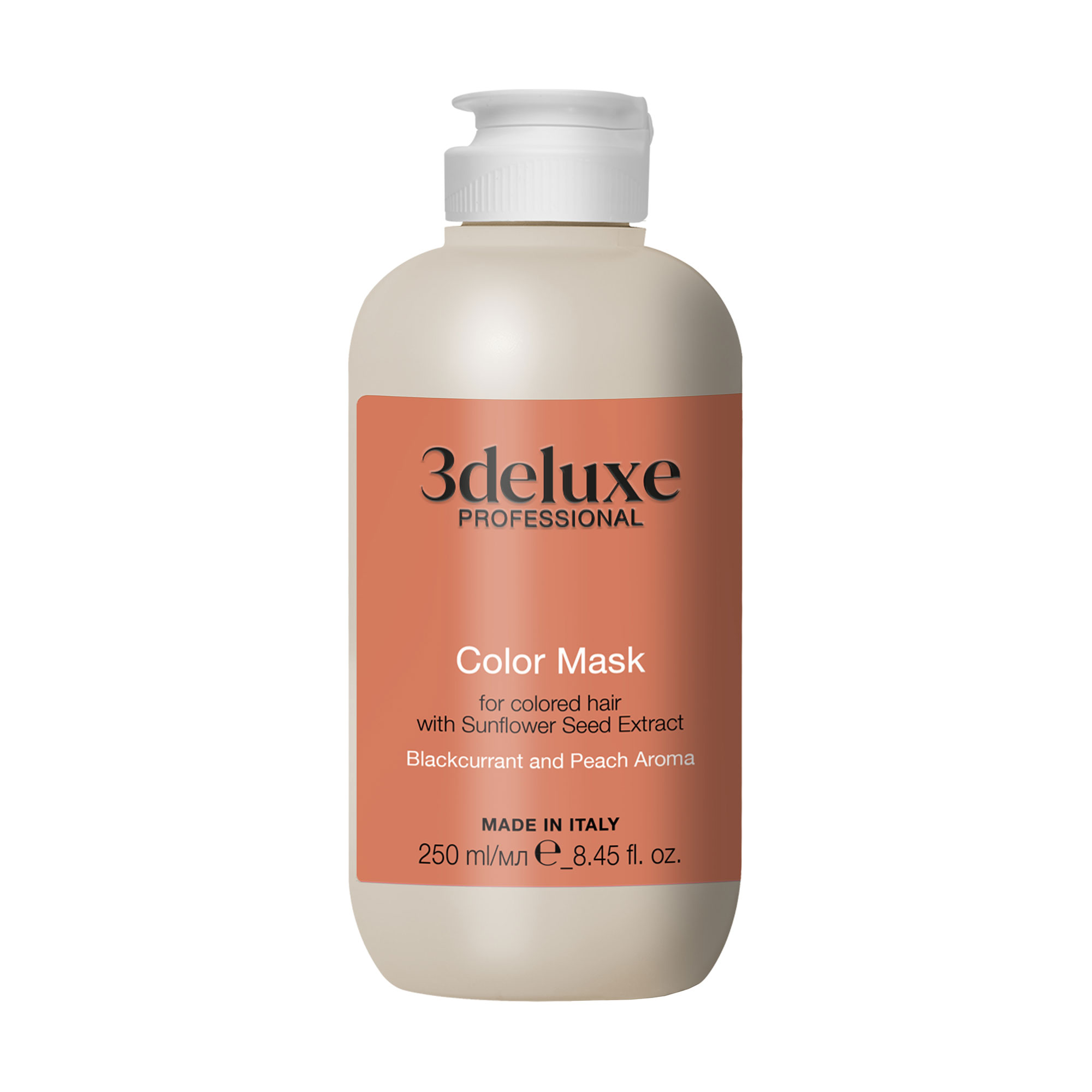 Маска 3DeLuXe Color Mask для фарбованого волосся, з екстрактом насіння соняшнику, 250 мл