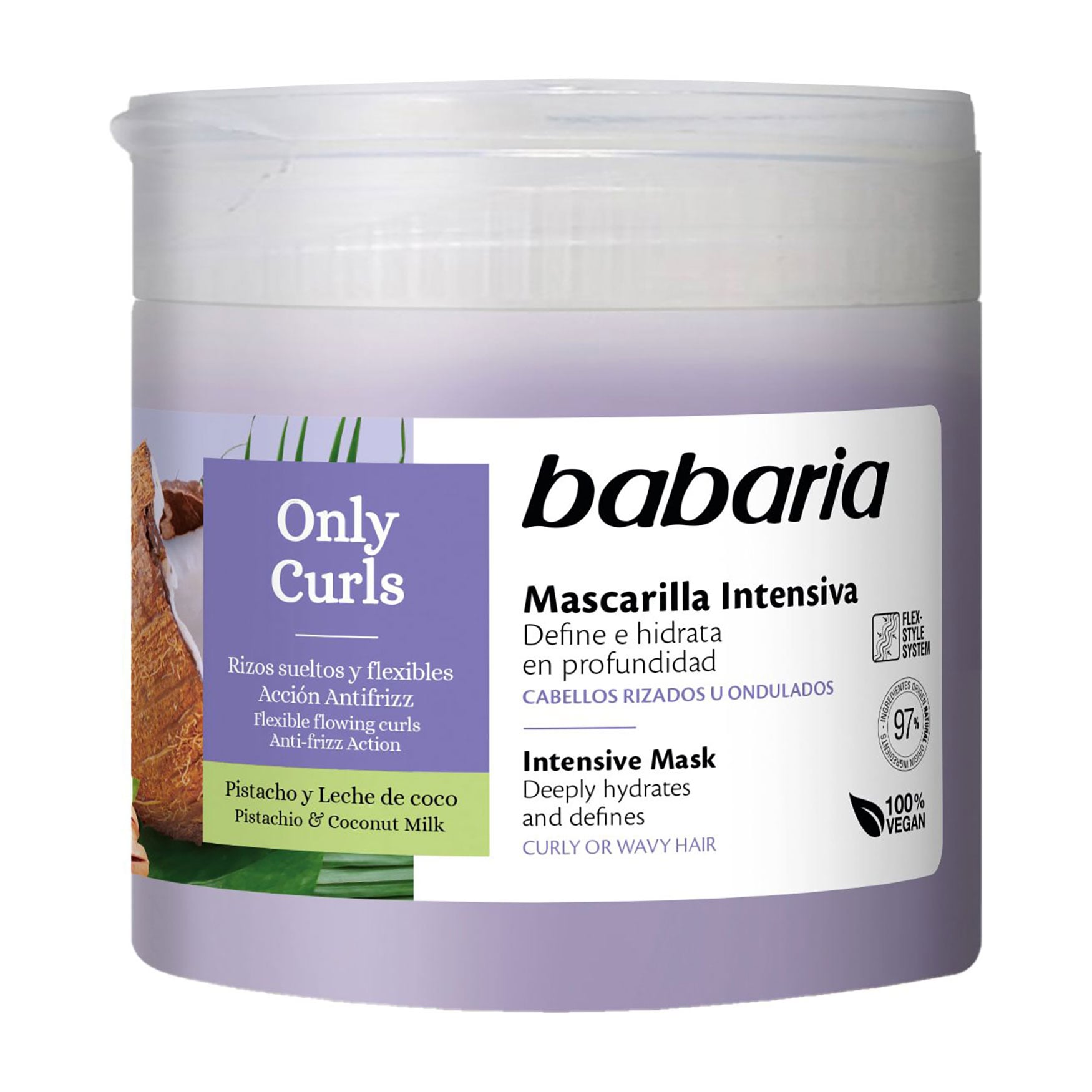 Маска Babaria Intensive Mask Only Gurls для кучерявого волосся, 400 мл