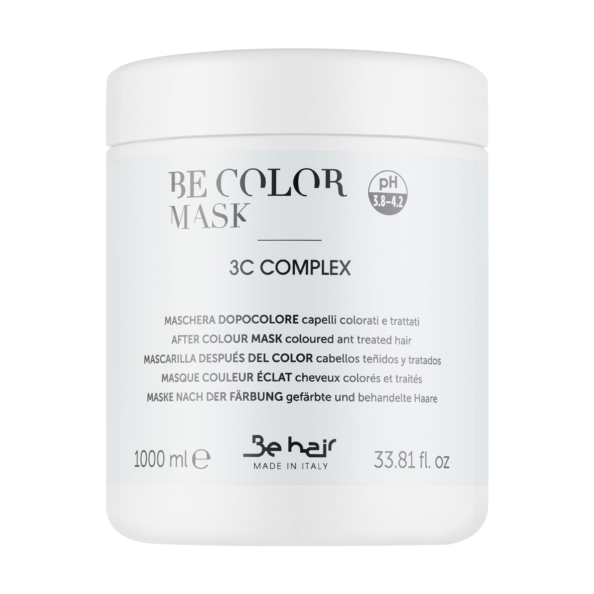 Маска Be Hair Be Color 3C Complex Mask pH 3.8-4.2 для фарбованого волосся, 1 л