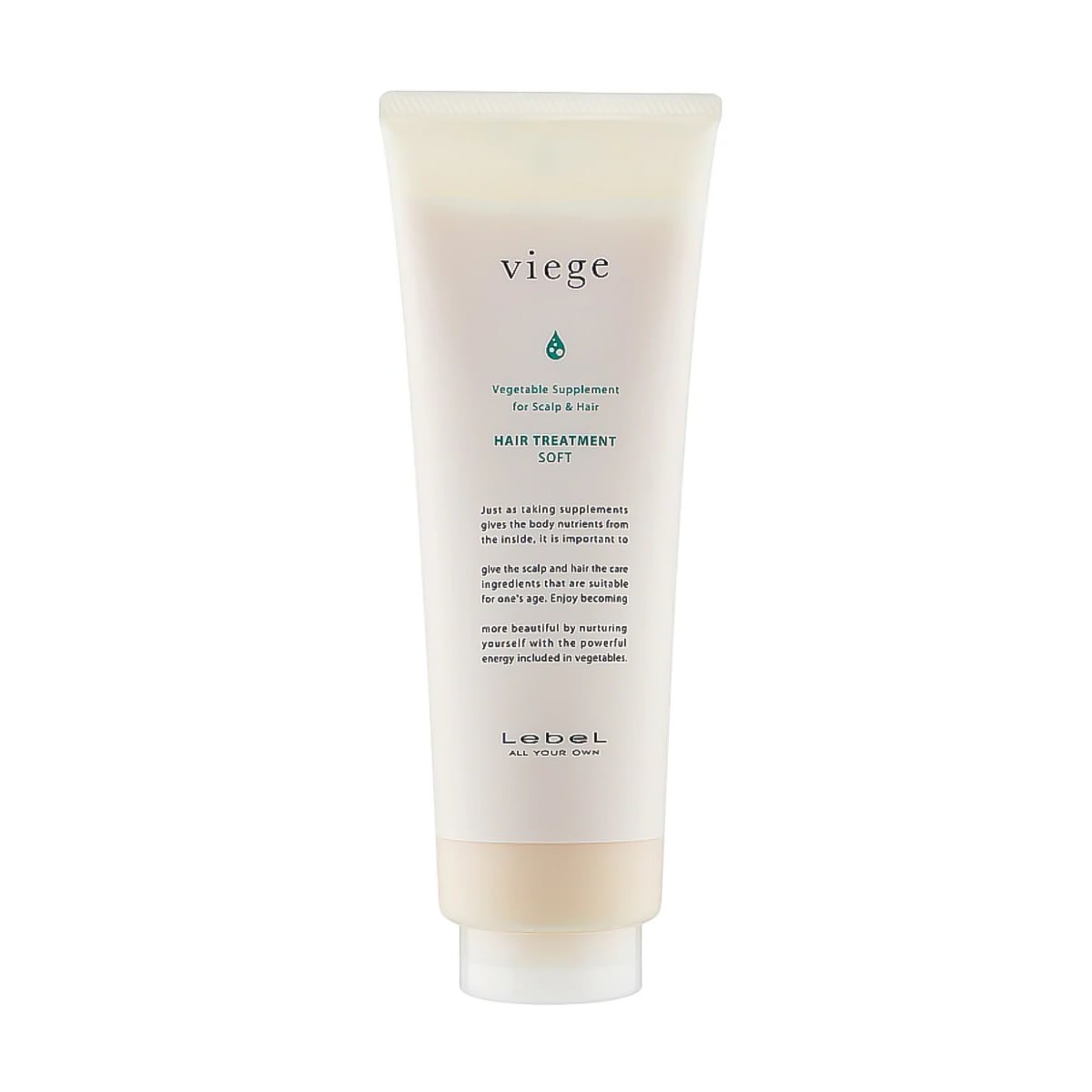 Маска для глибокого зволоження волосся LebeL Viege Treatment Soft, 240 мл