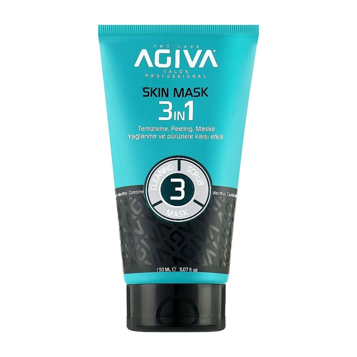 Маска для обличчя 3 в 1 Agiva Skin Mask, 150 мл