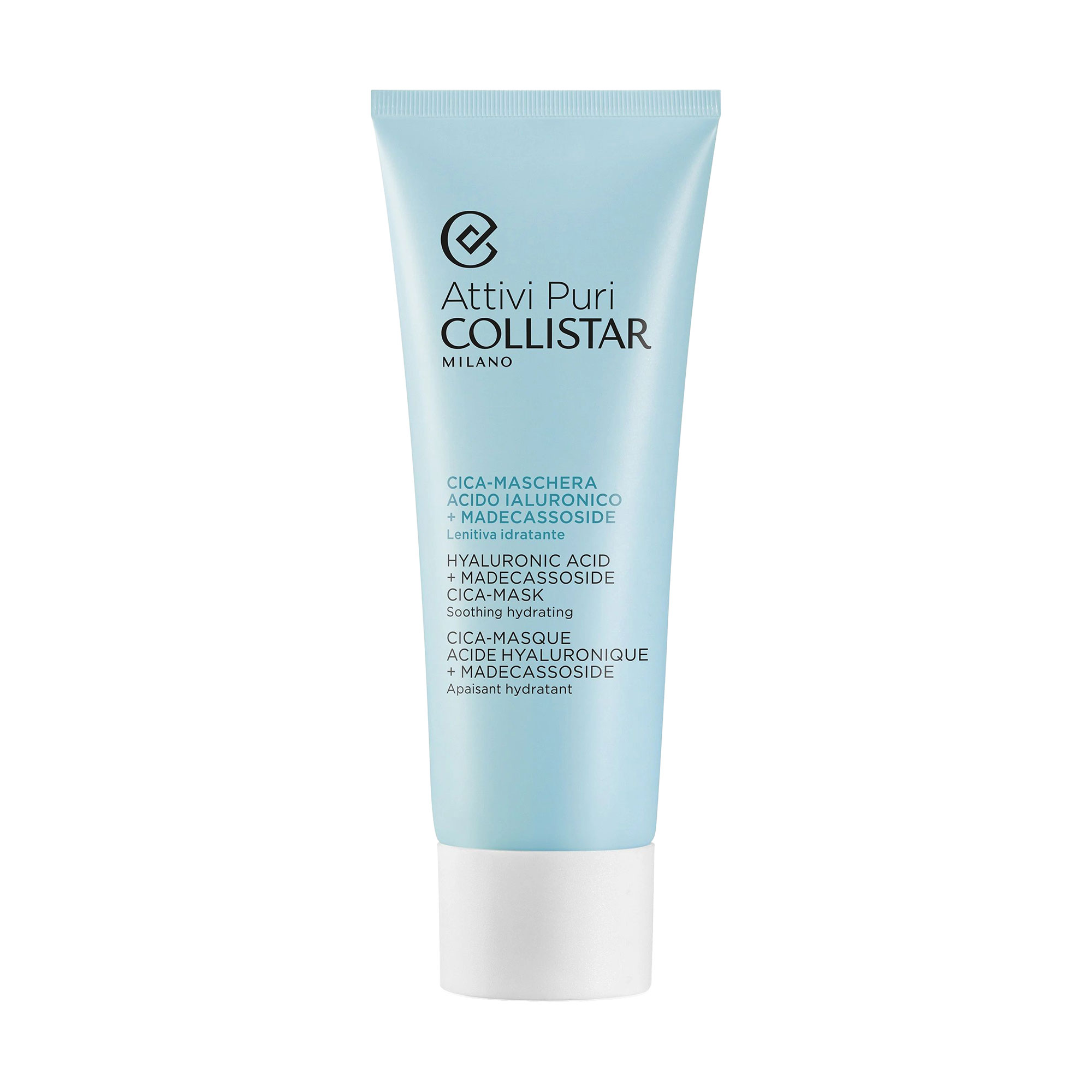 Маска для обличчя Collistar Attivi Puri Hyaluronic Acid + Madecassoside Cica-Mask, 75 мл