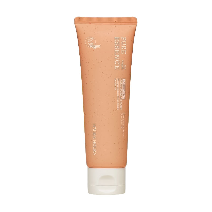 Маска для обличчя Holika Holika Pure Essence The Vegan Cool Calming Mask Морквяне желе, 80 г