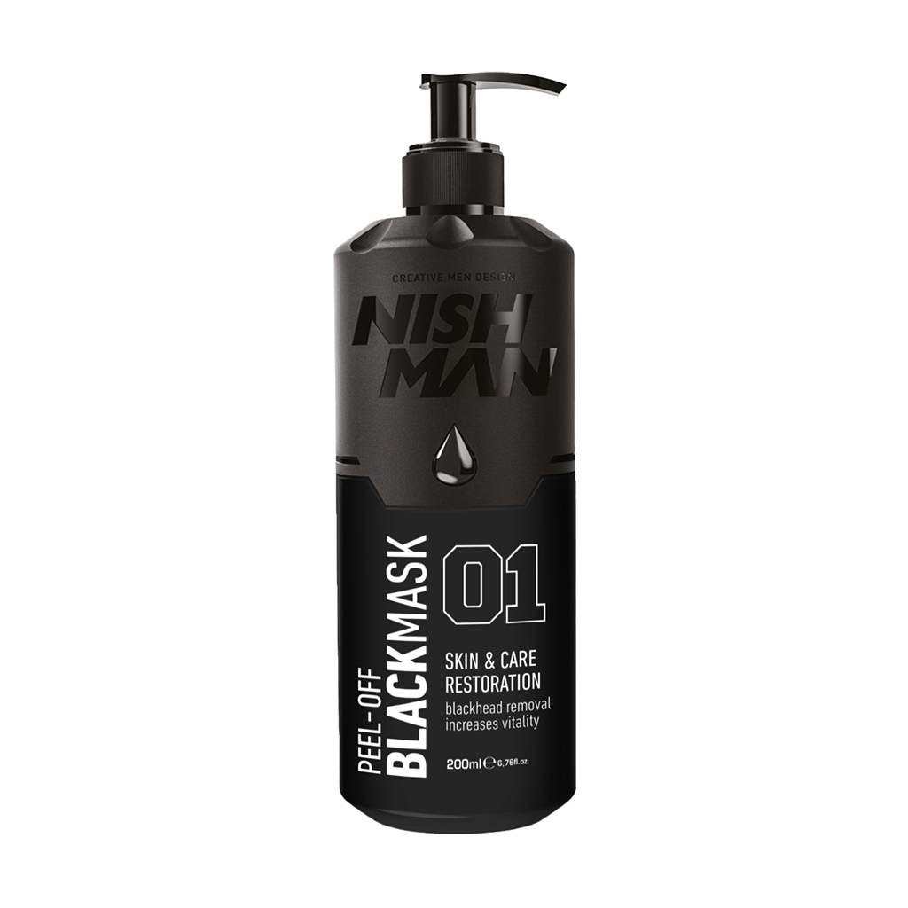 Маска для обличчя Nishman Peel-Off Black Mask, 200 мл