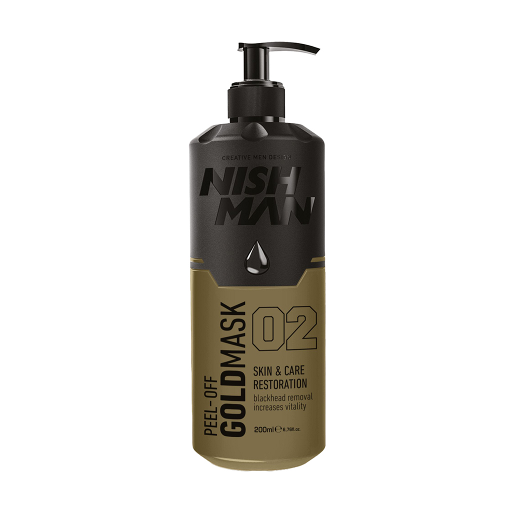 Маска для обличчя Nishman Peel-Off Gold Mask, 200 мл