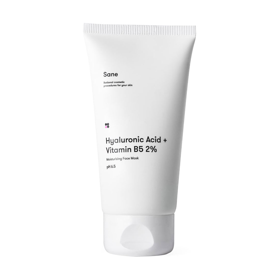 Маска для обличчя Sane Hyaluronic Acid + Vitamin B5 Moisturizing Face Mask, 75 мл