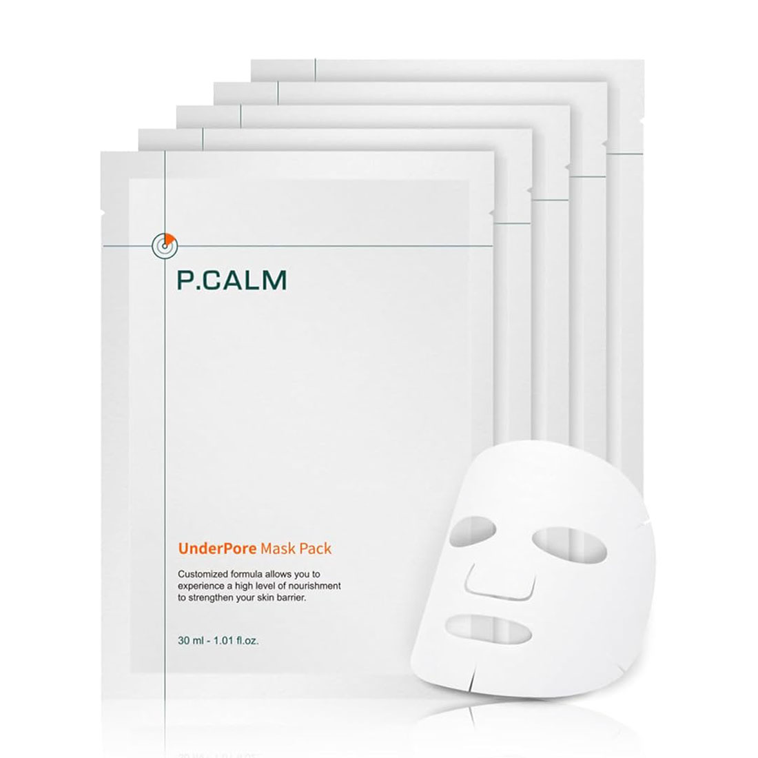 Маска для очищення пор обличчя P.Calm UnderPore Mask, 5*30 мл