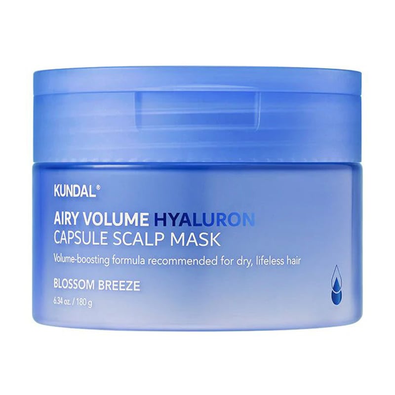 Маска для шкіри голови Kundal Airy Volume Hyaluron Capsule Scalp Mask, Blossom Breeze, 180 г