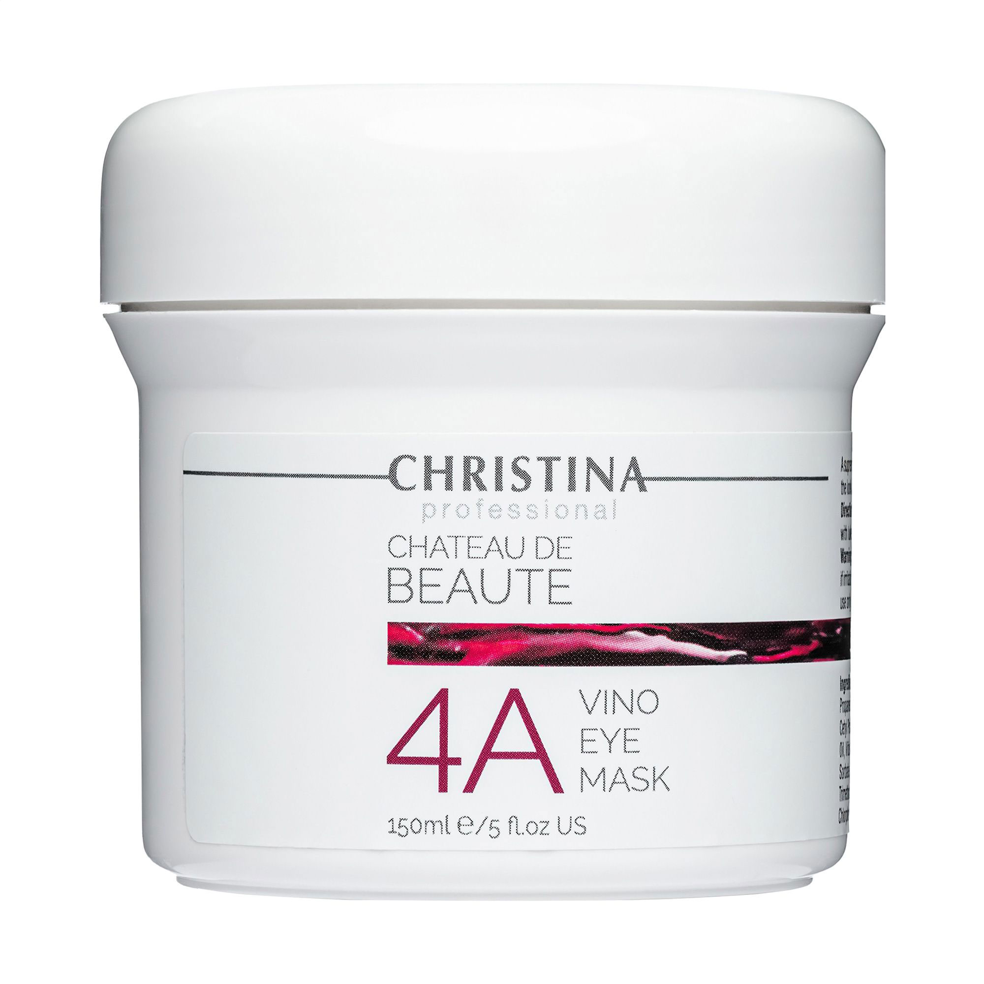 Маска для шкіри навколо очей Christina Chateau de Beaute Vino Eye Mask Step 4A, 150 мл