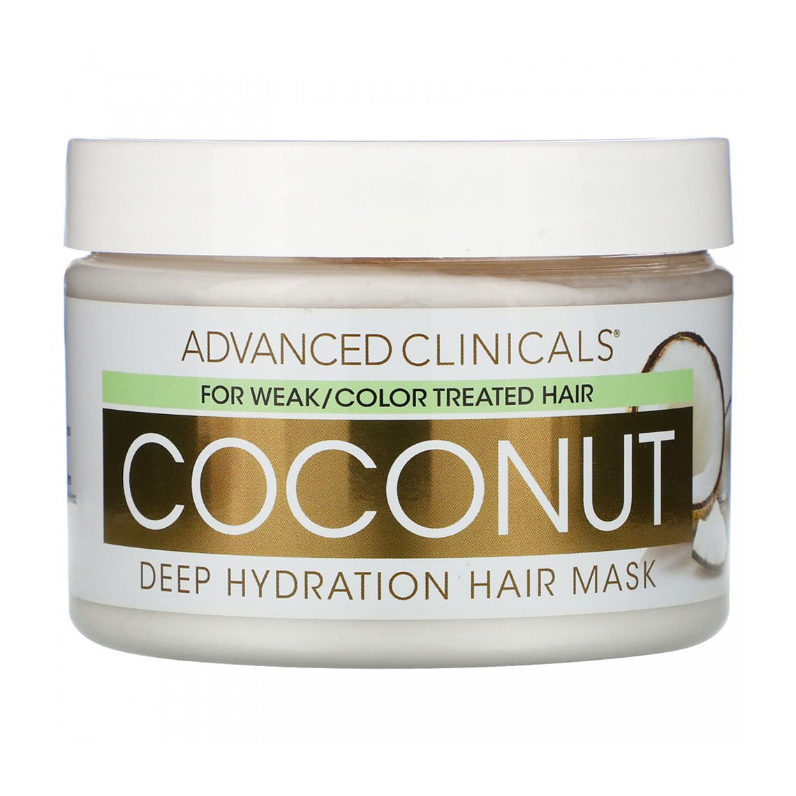 Маска для волосся Advanced Clinicals Coconut Deep Hydration Hair Mask, 340 г