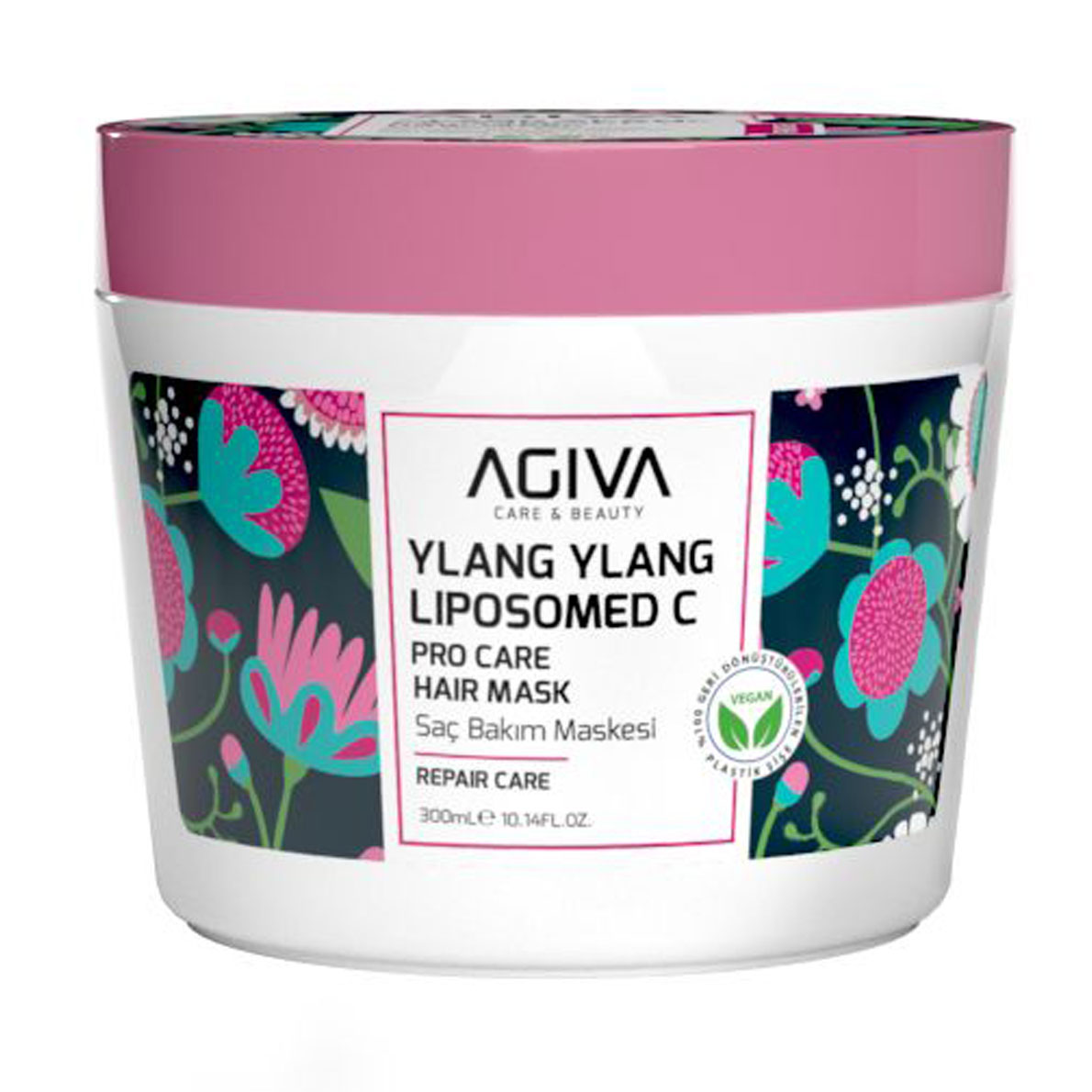 Маска для волосся Agiva Ylang Ylang Liposomed C Pro Care Hair Mask Інтенсивне відновлення, 300 мл