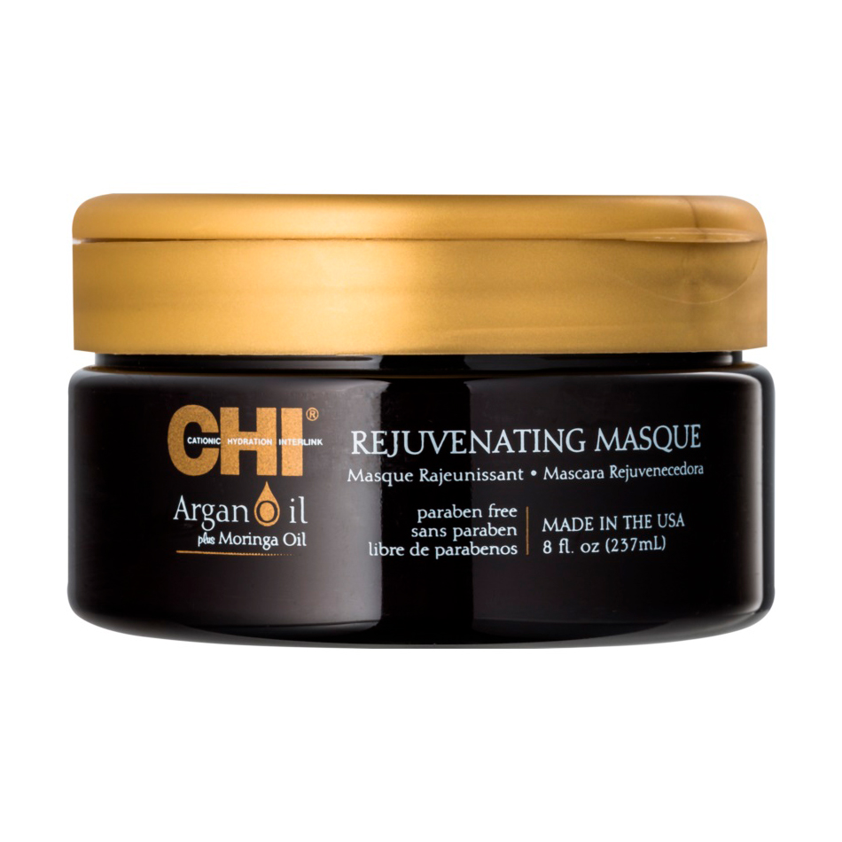 Маска для волосся CHI Argan Oil Rejuvenating Masque відновлююча та омолоджуюча, 237 мл