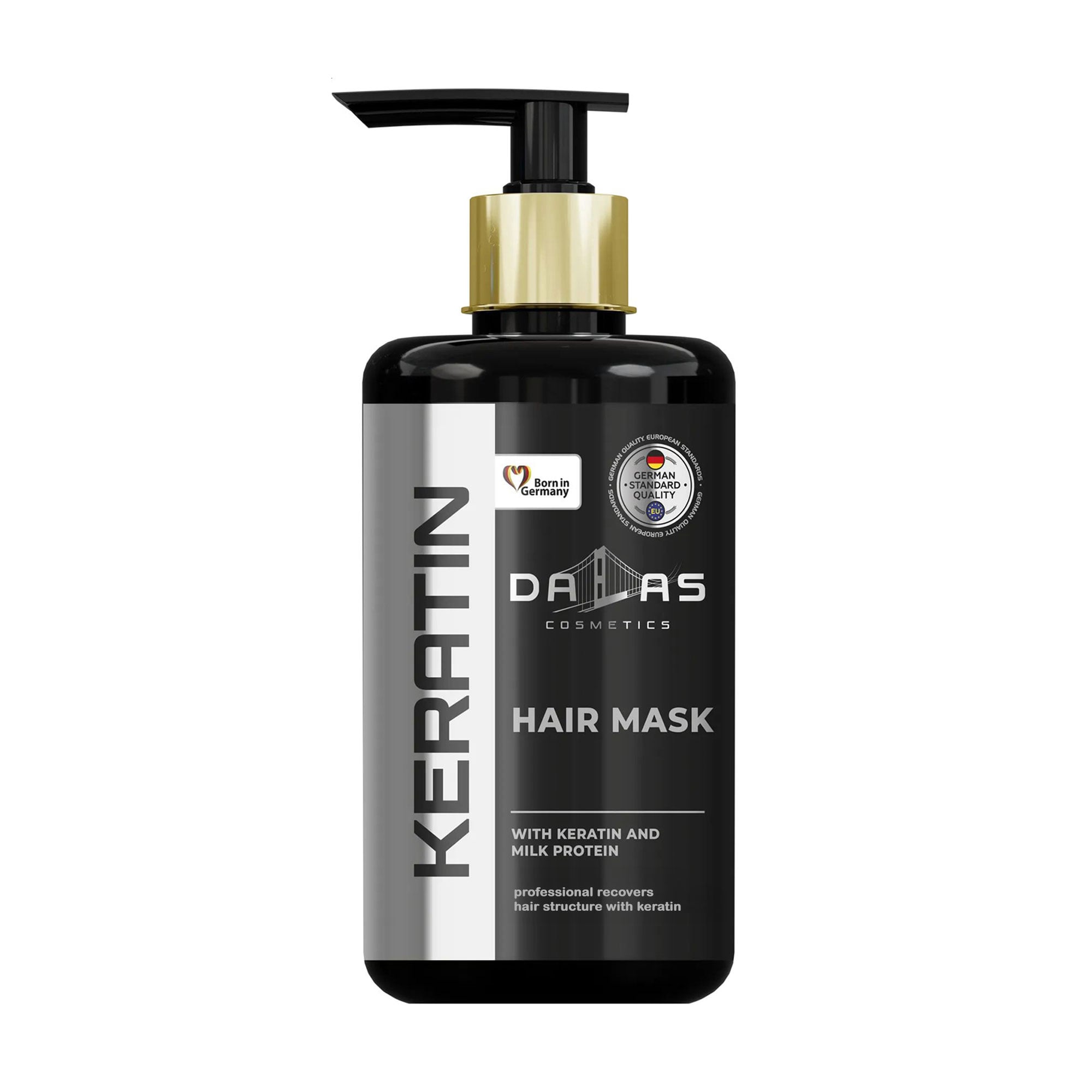 Маска для волосся Dalas Keratin з кератином і молочним протеїном, 900 мл