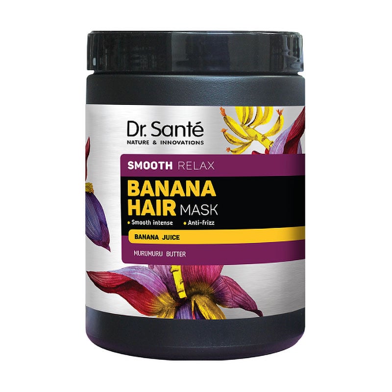 Маска для волосся Dr. Sante Banana Hair Smooth Relax Mask, 1 л