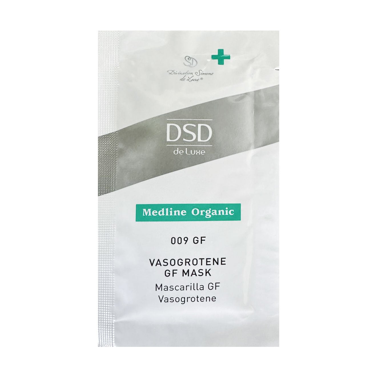 Маска для волосся DSD de Luxe 009 Medline Organic Vasogrotene Gf Mask з факторами росту, 10 мл