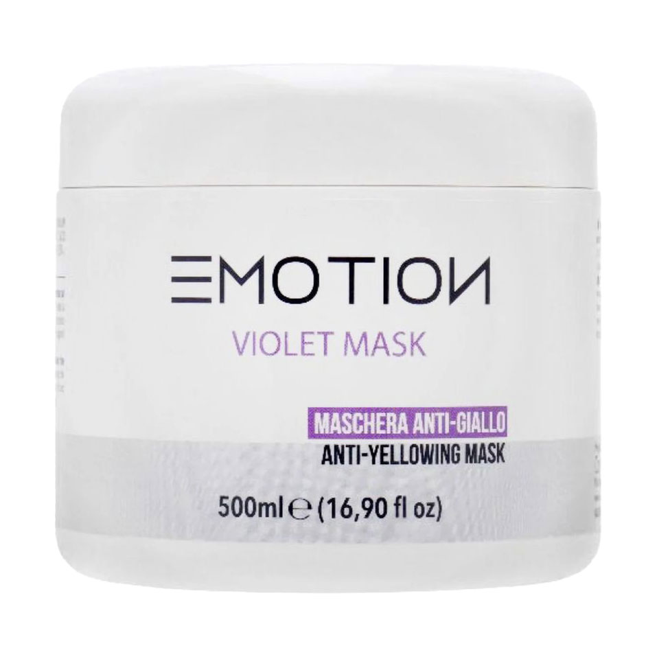 Маска для волосся Emotion Anti-Yellow Violet Mask, 500 мл