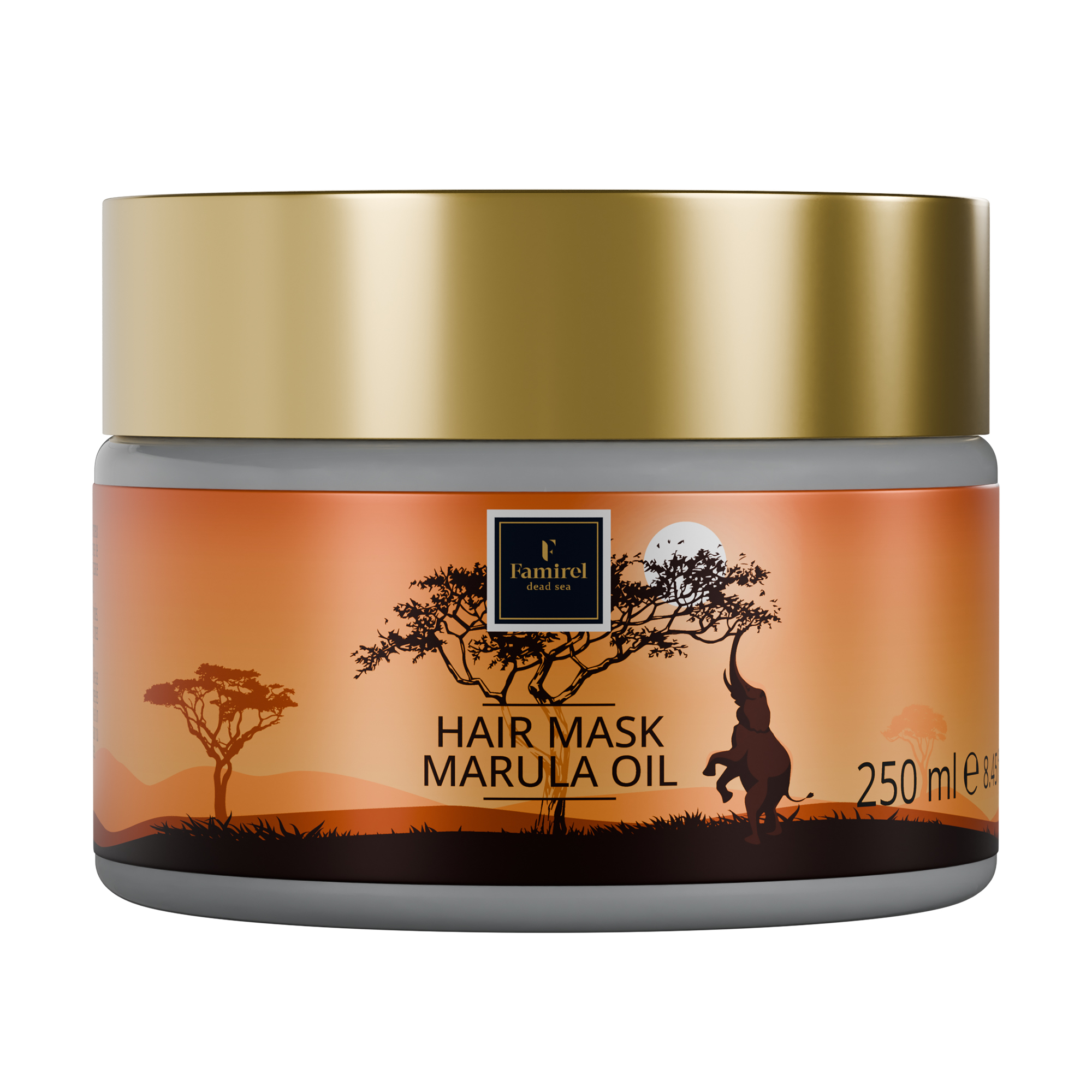 Маска для волосся Famirel Hair Mask Marula Oil з олією марули, 250 мл