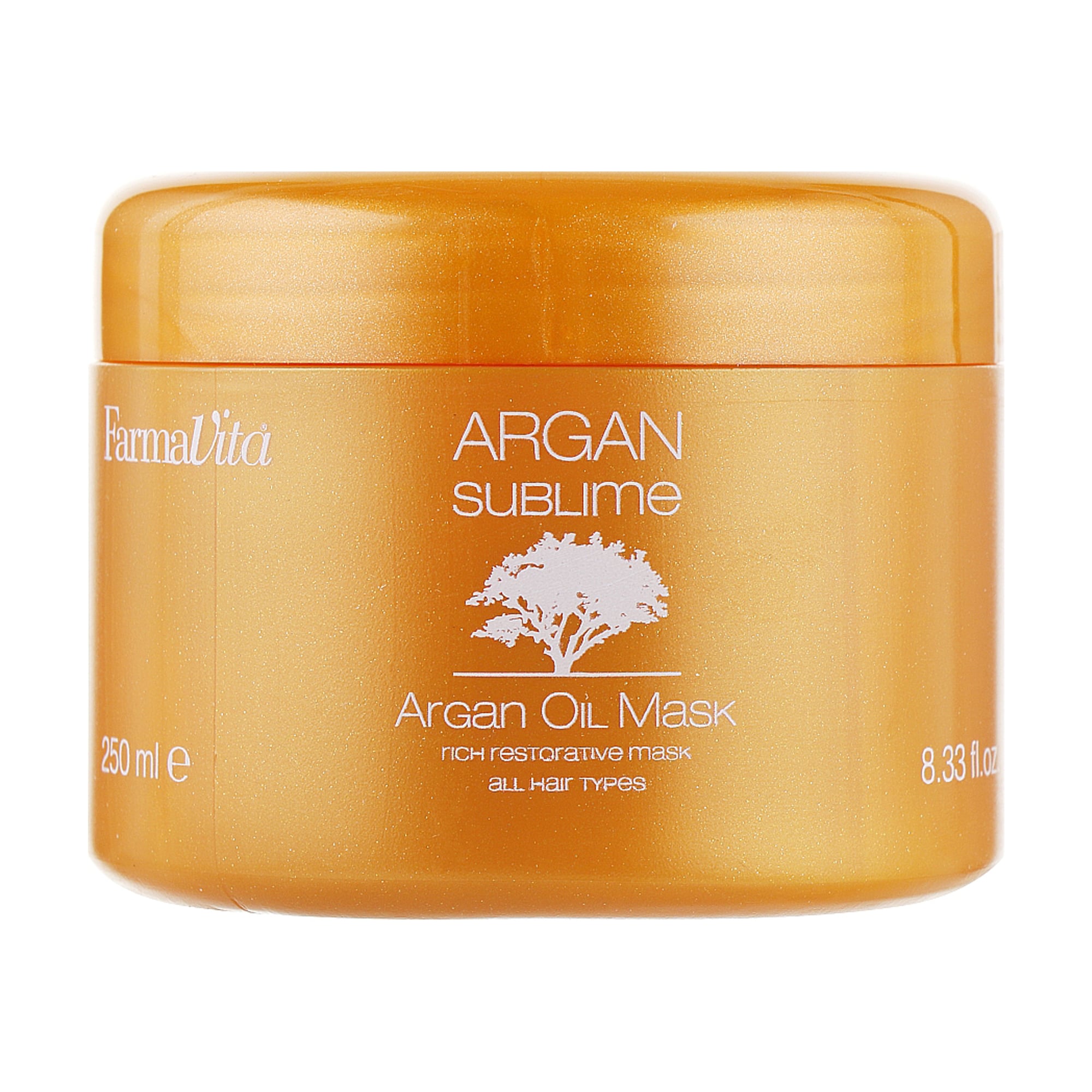 Маска для волосся FarmaVita Argan Sublime Mask з аргановою олією, 250 мл