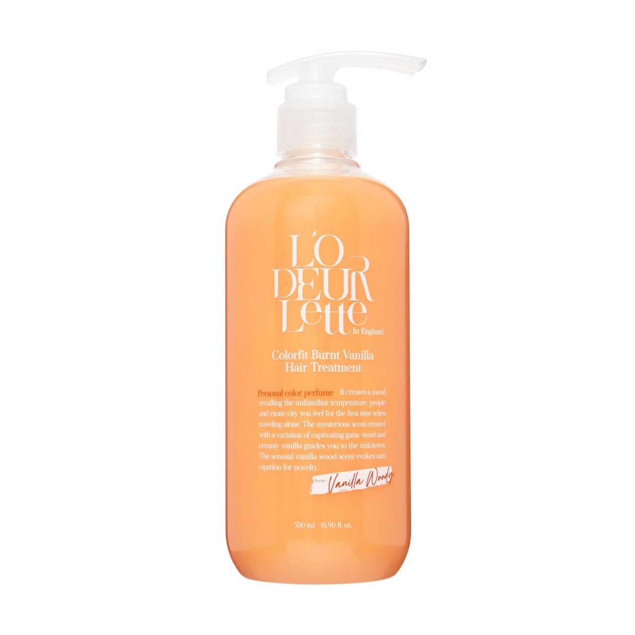 Маска для волосся L'Odeurlette In England Colorfit Burnt Vanilla Hair Treatment, 500 мл