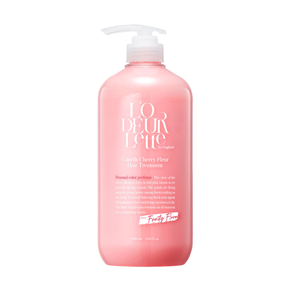 Маска для волосся L'Odeurlette In England Colorfit Cherry Fleur Hair Treatment, 1 л