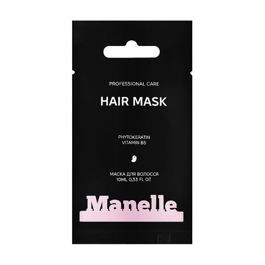 Маска для волосся Manelle Рrofessional Care Phytokeratin Vitamin B5 Mask, 10 мл (пробник)