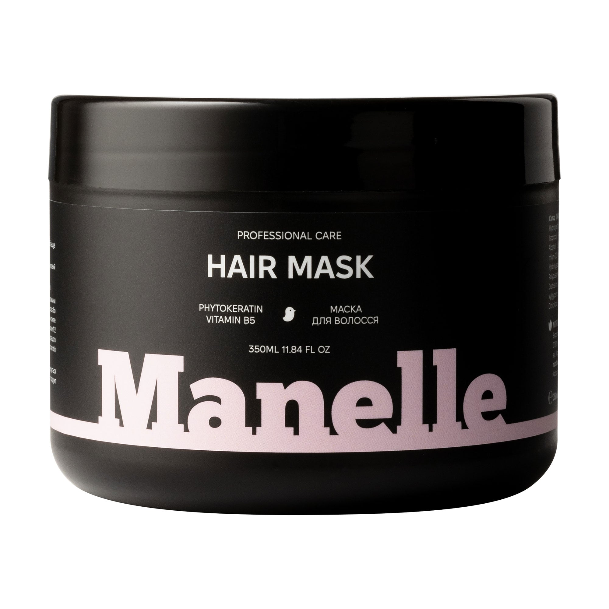 Маска для волосся Manelle Рrofessional Care Phytokeratin Vitamin B5 Hair Mask, 350 мл