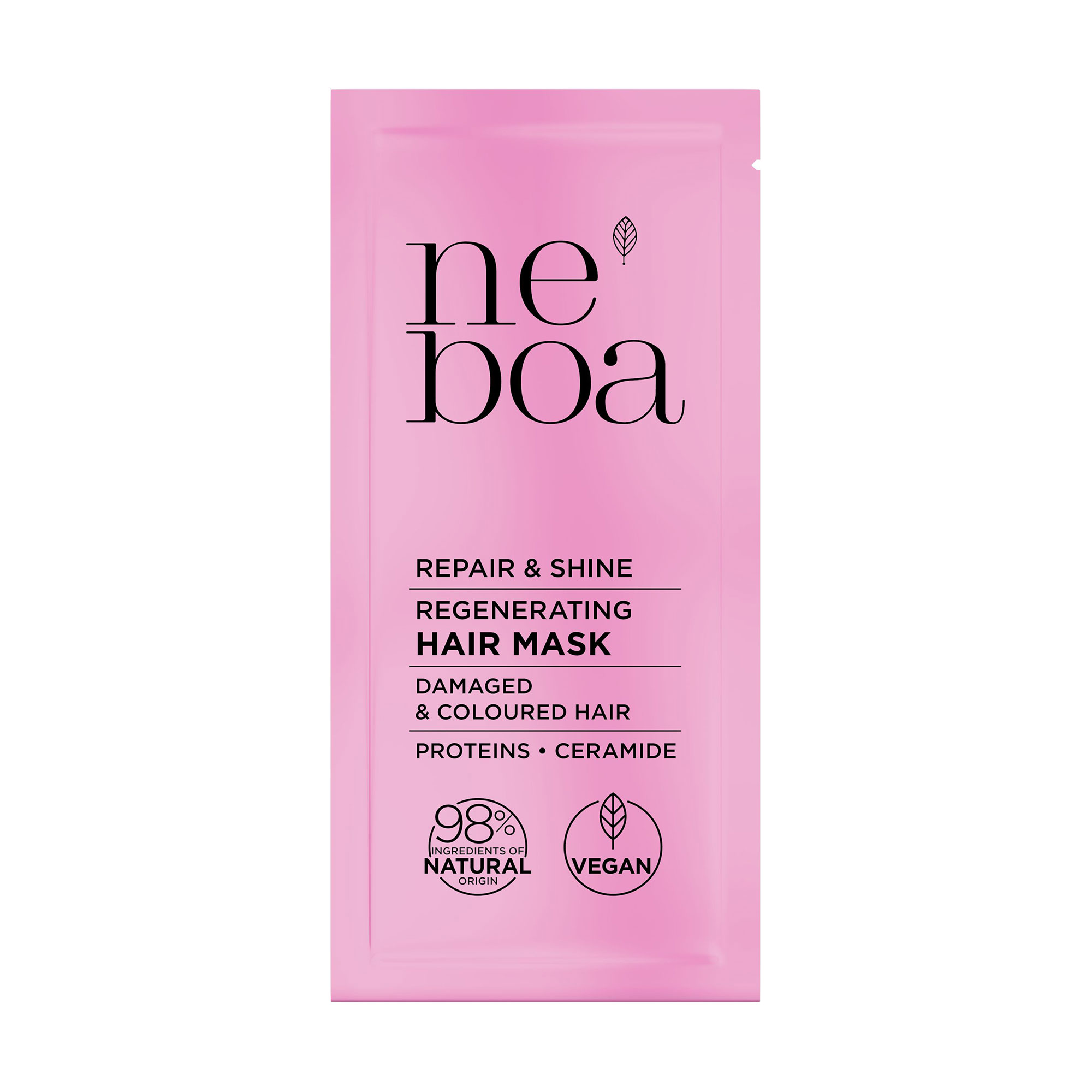 Маска для волосся Neboa Repair &amp; Shine Regenerating Hair Mask, 25 мл (саше)