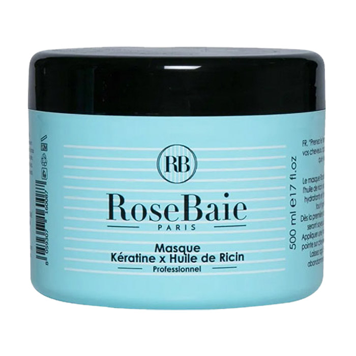 Маска для волосся RoseBaie Masque Keratine X Huile De Ricin, 500 мл