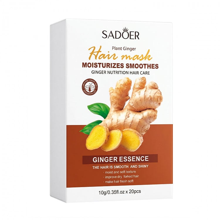 Маска для волосся Sadoer Ginger Essence Hair Mask, 20*10 г