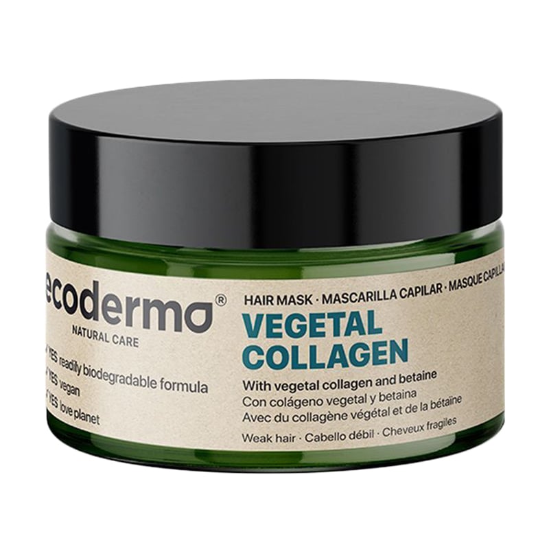 Маска Ecoderma Vegetal Collagen Hair Mask для ослабленого волосся, 250 мл