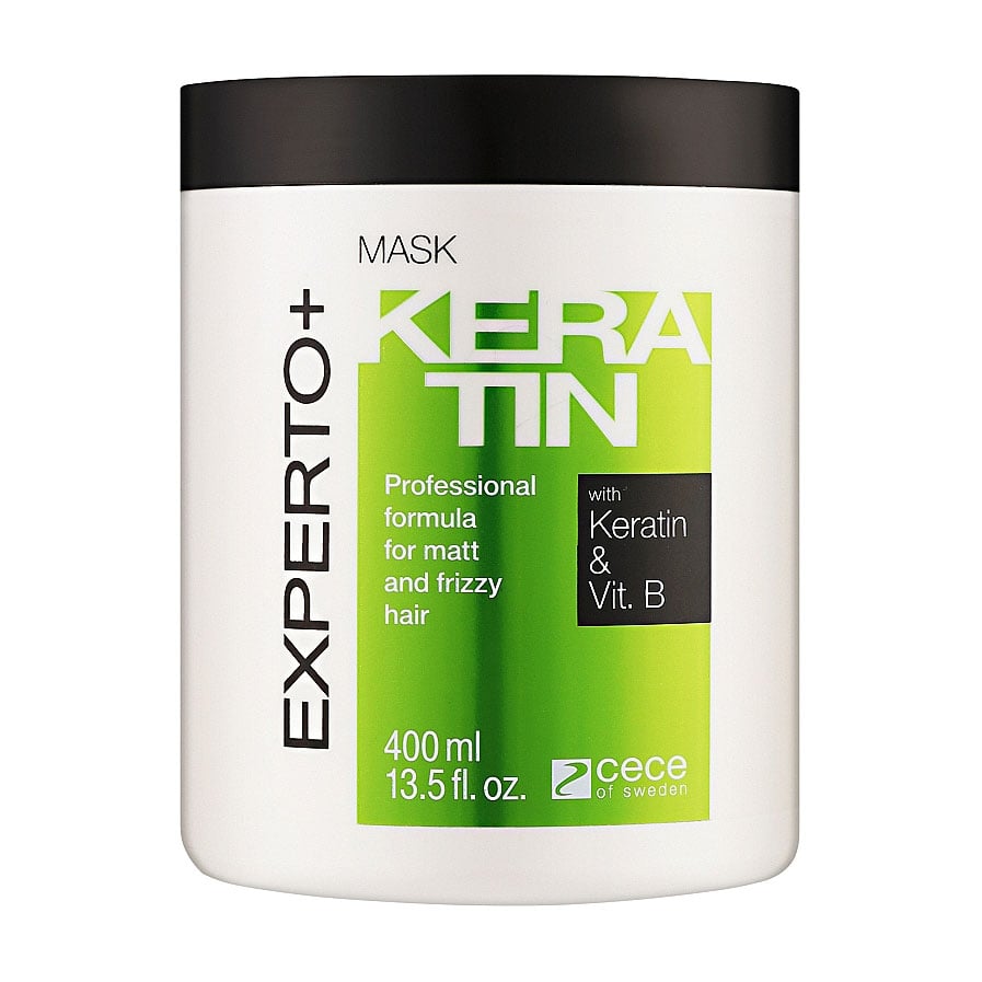 Маска EXPERTO+ Keratin Mask для відновлення волосся, з кератином, 400 мл