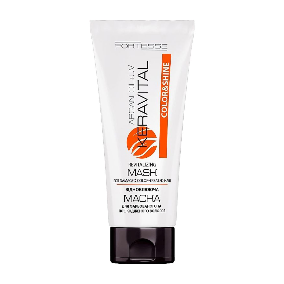 Маска Fortesse Professional Color &amp; Shine KeraVital Revitalizing Mask для фарбованого та пошкодженого волосся, 200 мл