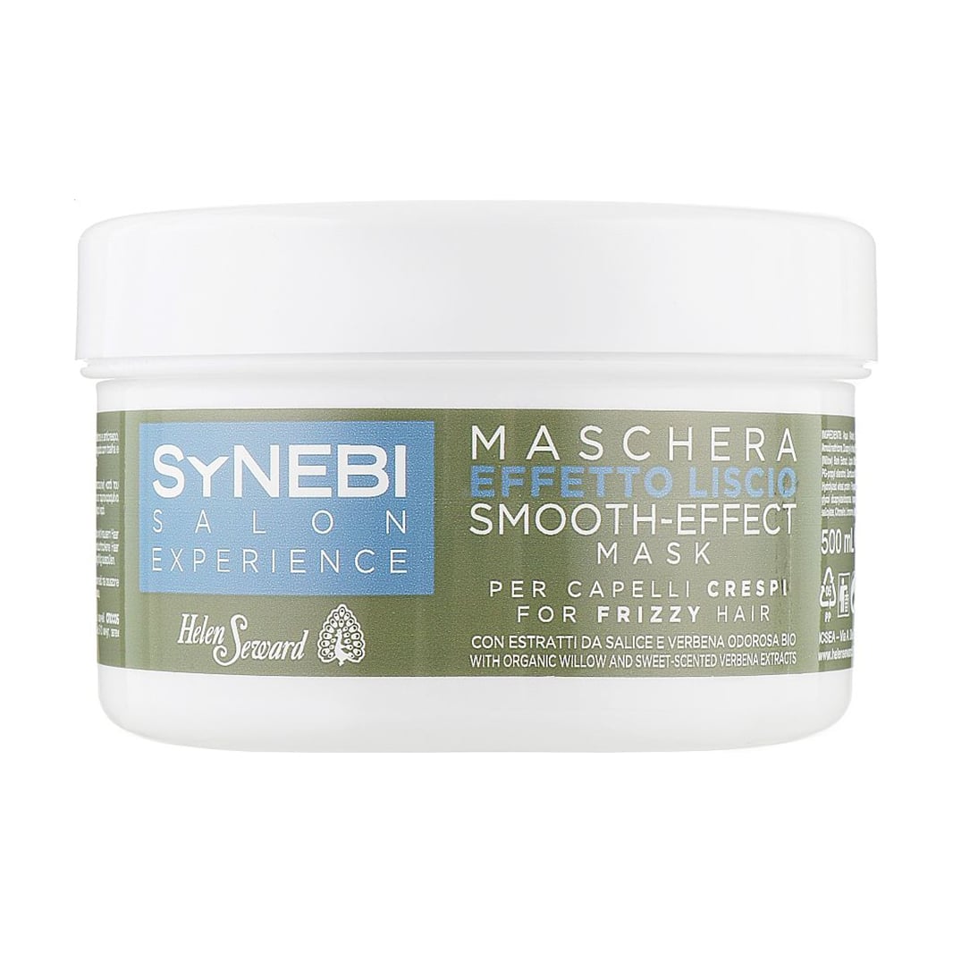 Маска Helen Seward Synebi Smooth-effect Mask для кучерявого волосся, з ефектом випрямлення, 500 мл