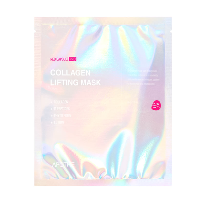 Маска гідрогелева для обличчя Apothe Red Capsule Pro-Collagen Lifting Mask, 1 шт