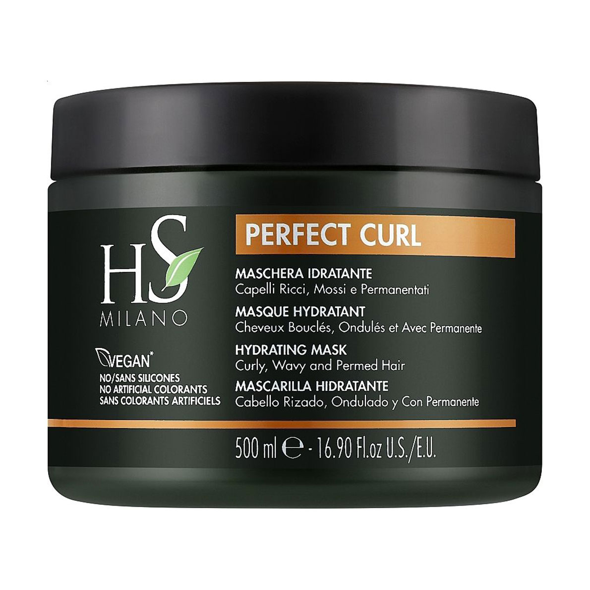 Маска HS Milano Perfect Curl Hydrating Mask для кучерявого та хвилястого волосся, 500 мл