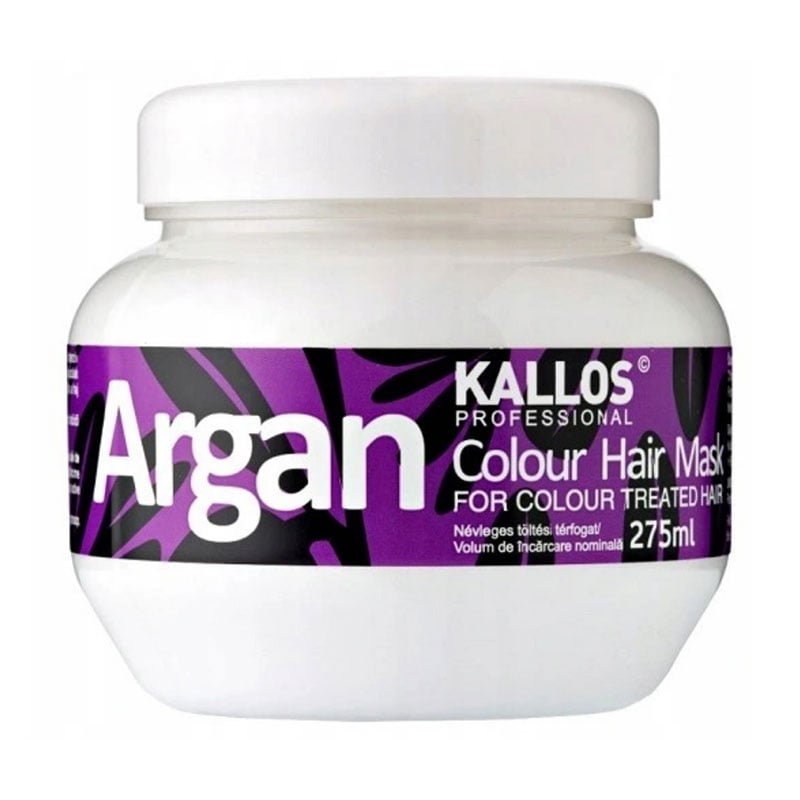 Маска Kallos Cosmetics Argan Colour Hair Mask для фарбованого волосся, 275 мл