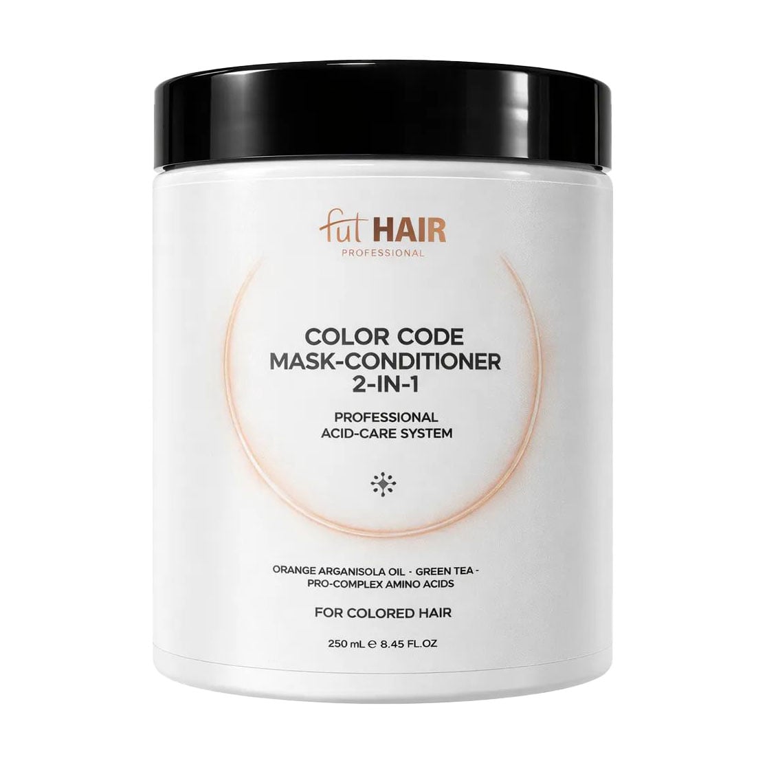 Маска-кондиціонер 2 в 1 FutHAIR Professional Color Code Mask-Conditioner 2 in 1 для фарбованого волосся, 250 мл