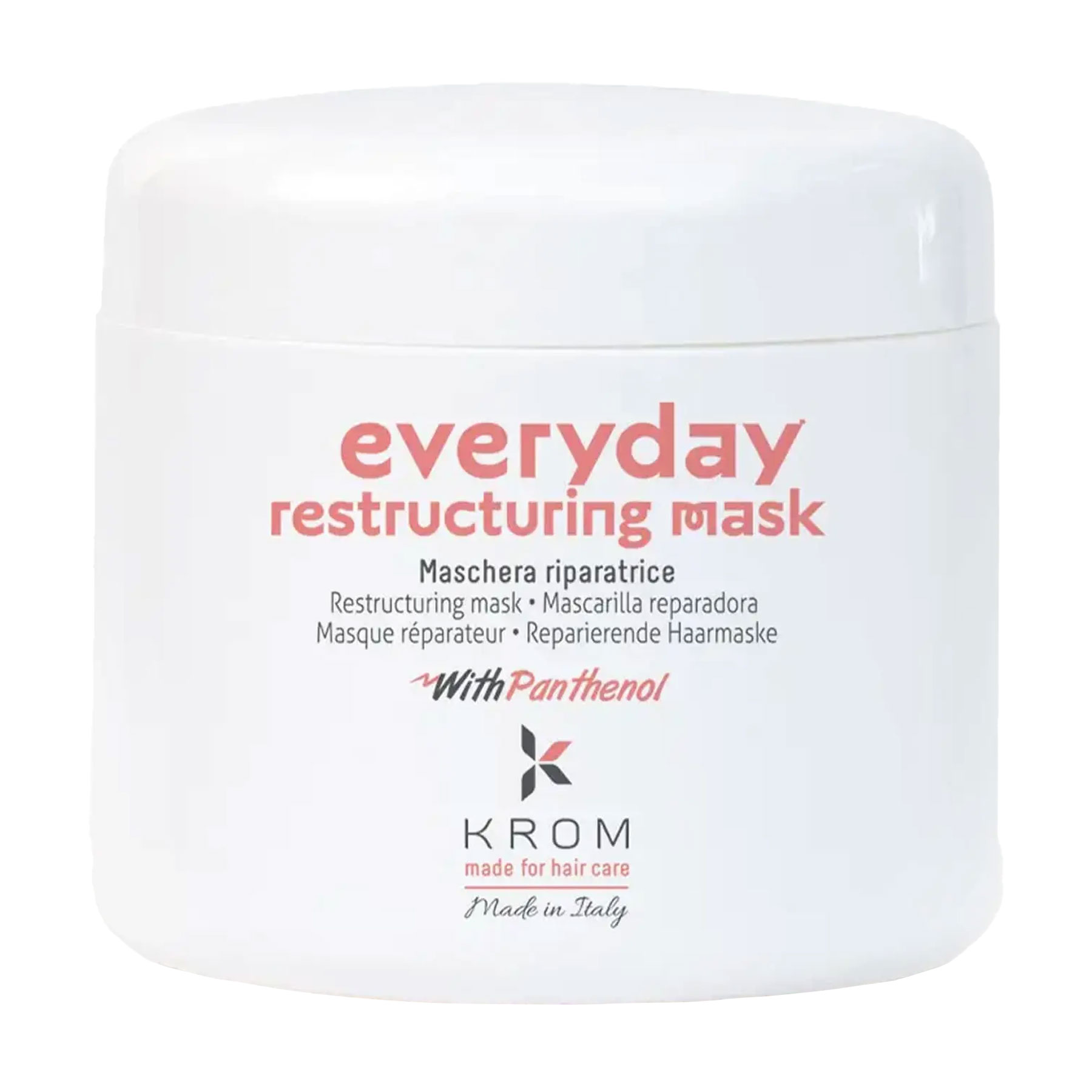 Маска Krom Everyday Mask для щоденного догляду за волоссям, з пaнтeнолом, 500 мл