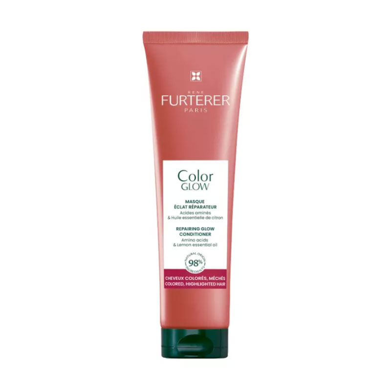 Маска Rene Furterer Color Glow Repairing Glow Conditioner для захисту кольору фарбованого та освітленого волосся, 100 мл