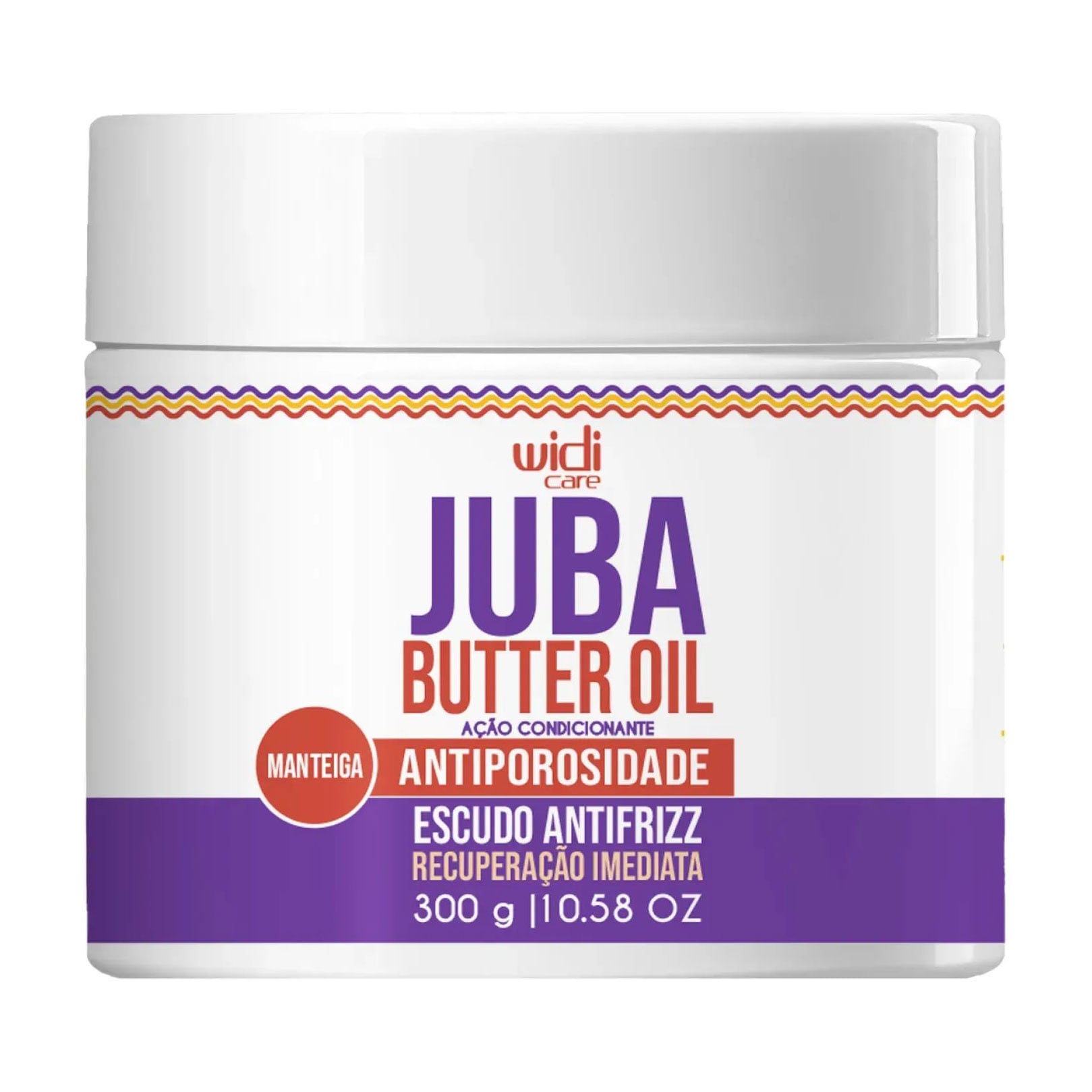 Маска Widi Care Juba Butter Oil для відновлення та гладкості пористого волосся, 300 г