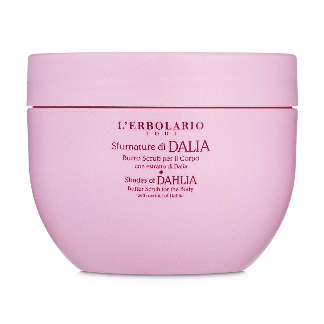 Масляний скраб для тіла L'Erbolario Shades Of Dahlia Butter Scrub For The Body Жоржина, 150 мл