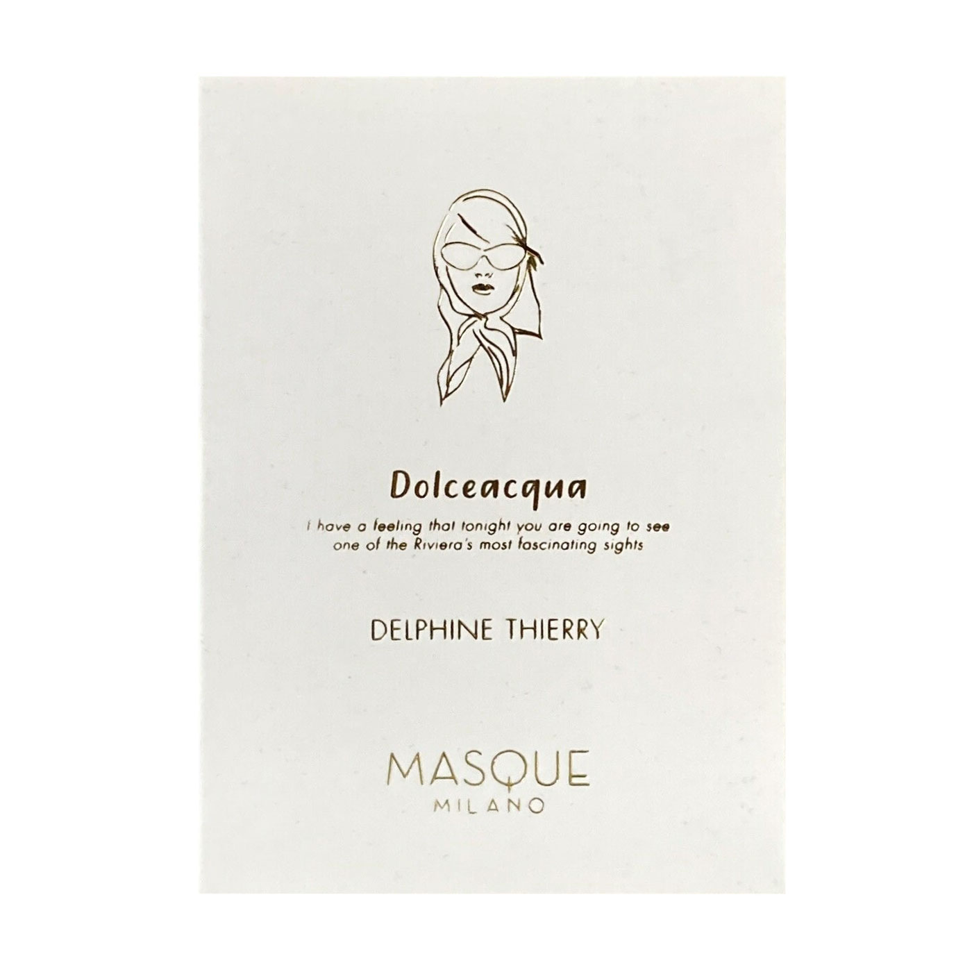 Masque Milano Dolceacqua Парфумована вода жіноча, 2 мл (пробник)