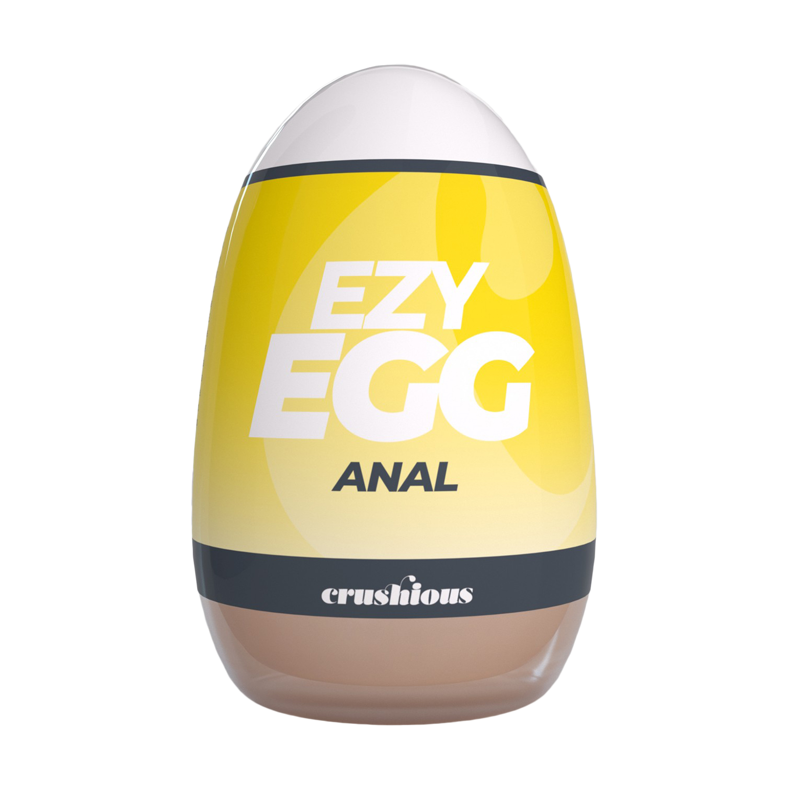 Мастурбатор-яйце crushious Ezy Egg Anal, 8.7*5.6 см, 1 шт
