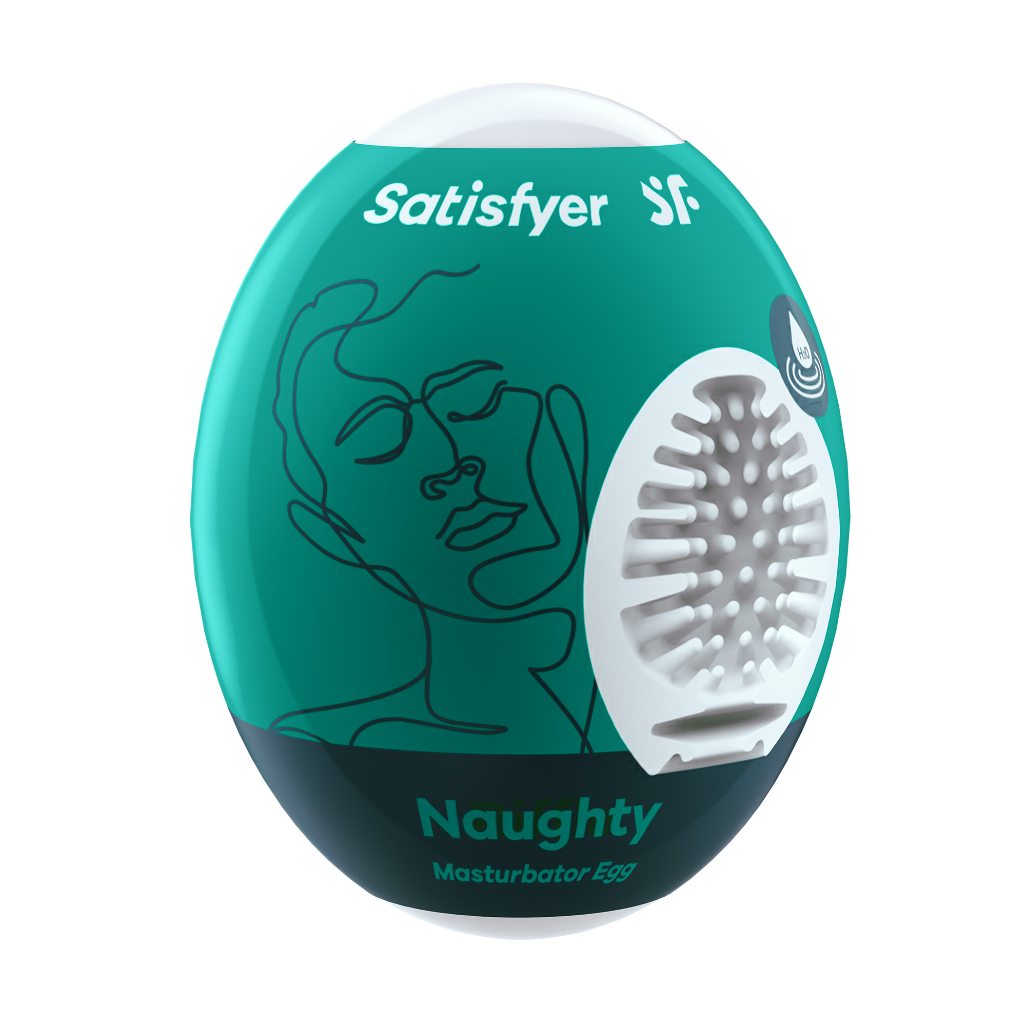 Мастурбатор-яйце Satisfyer Naughty Masturbator Egg, 1 шт