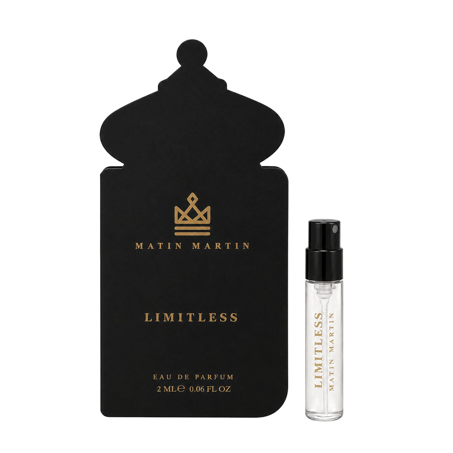 Matin Martin Limitless Eau De Parfum Парфумована вода чоловіча, 2 мл (пробник)